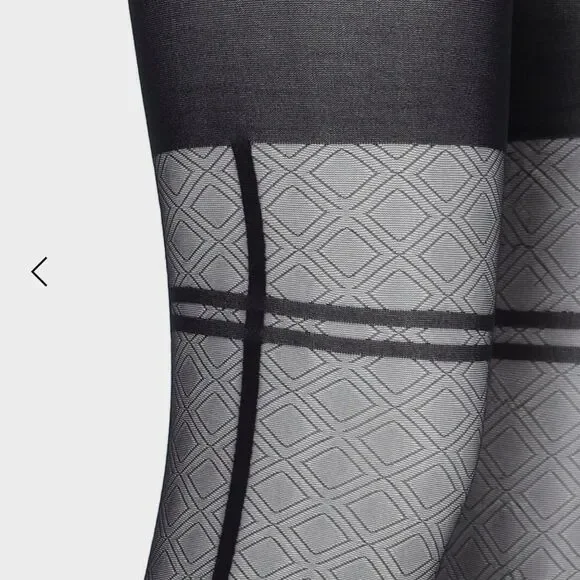 NWT WOLFORD biker tights black Large - Picture 9 of 9